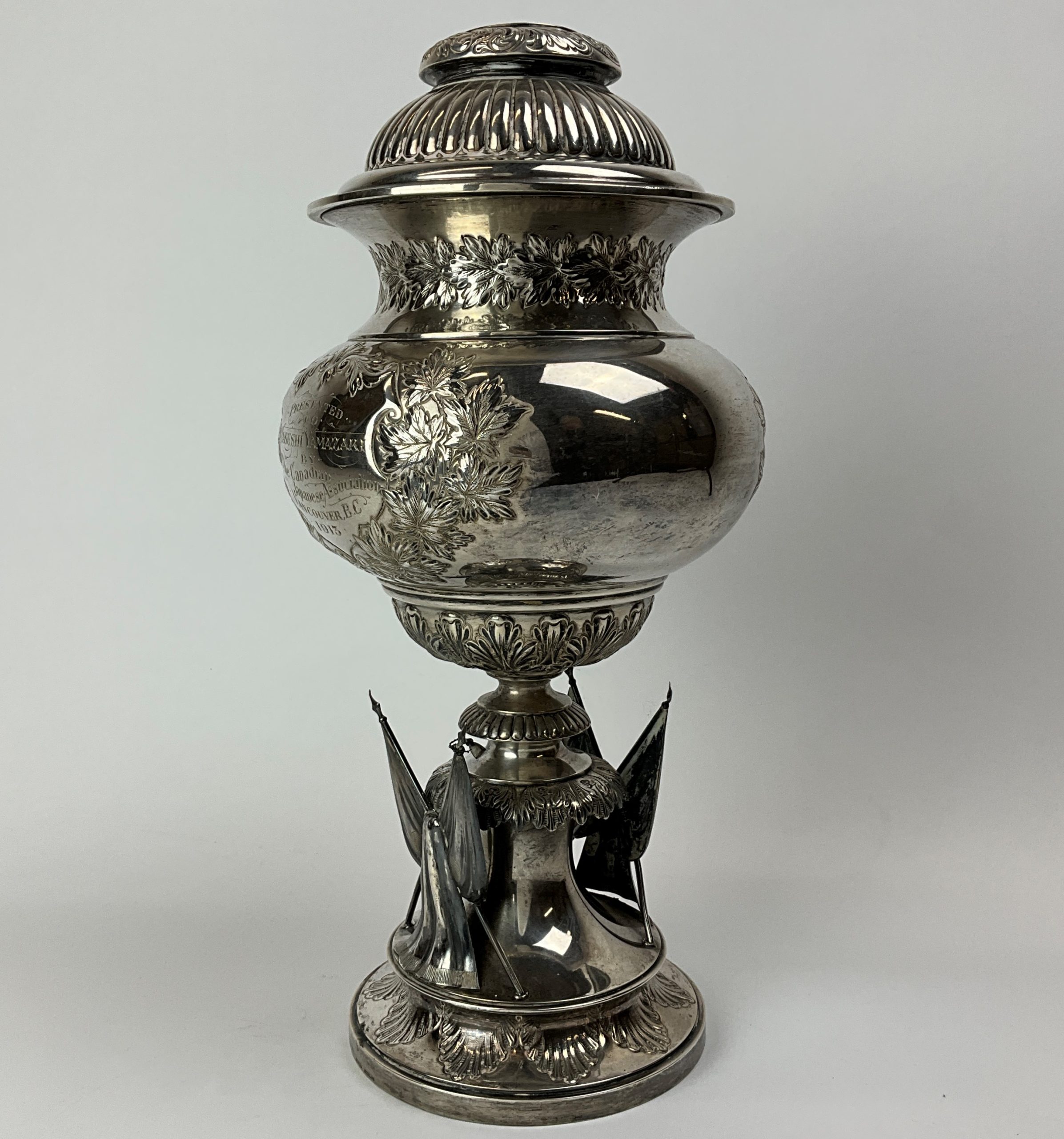 old silver item